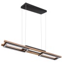 Globo 67266H LED-Deckenleuchte Illa 1x30W | 1000lm | 3000K - opal, braun, schwarz