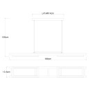 Globo 67266H LED-Deckenleuchte Illa 1x30W | 1000lm | 3000K - opal, braun, schwarz