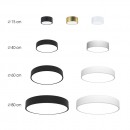 Immax NEO 07023L-15 LED-Deckenleuchte Rondate 1x12w | 840lm | 2700-6500K - Beleuchtungstemperatureinstellung, dimmbar, schwarz