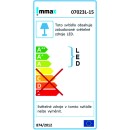 Immax NEO 07023L-15 LED-Deckenleuchte Rondate 1x12w | 840lm | 2700-6500K - Beleuchtungstemperatureinstellung, dimmbar, schwarz