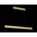 Immax NEO 07128L LED Hängende Deckenleuchte Liston 1x18w | 1260lm | 2700K-6500K - dimmbare, Fernbedienung, Temperaturanpassung, Gold