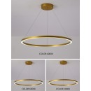 Immax 07159-G80 LED-Deckenpendelleuchte Neo Fino 1x60W | 4200lm | 2700-6500K - dimmbar, fernbedienbar, intelligent, gold