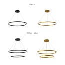 Immax 07158-G80-60 LED-Deckenpendelleuchte Neo Fino 1x93W | 6975lm | 2700-6500K - dimmbar, fernbedienbar, intelligent, gold