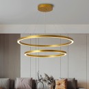 Immax 07158-G80-60 LED-Deckenpendelleuchte Neo Fino 1x93W | 6975lm | 2700-6500K - dimmbar, fernbedienbar, intelligent, gold