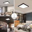NEO LITE 07279L LED Deckenleuchte FRAME  integrierte LED-Quelle