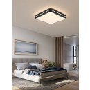 Immax 07154-B42 LED-Deckenleuchte Perfecto 1x48W | 2800lm | 2700-6500K - intelligent, fernbedienbar, dimmbar, schwarz