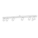 Immax NEO LITE 07268W LED Spot-Deckenleuchte PUNTO | 6W integrierte LED-Quelle