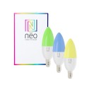 Immax NEO LITE 07716CDO LED Lampen-Set | 6W integrierte LED-Quelle | 470lm | 2700-6500K