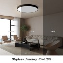 NEO LITE 07250L LED Deckenleuchte SEMPLICI  | 60W integrierte LED-Quelle | 4500lm