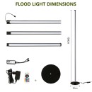 Immax 07776L LED Stehlampe Ambiente  | 12W integrierte LED-Quelle