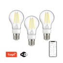 Immax 07713C LED intelligente Glühbirne Smart 1x7W | E27 | 806lm | 2700-6500K - 3er Set, dimmbar, WIFi, Tuya