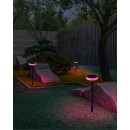 Immax NEO 07910L LED solar Erdspießleuchte ROUND | 1W integrierte LED-Quelle | 401lm | RGBK