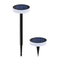 Immax NEO 07910L LED solar Erdspießleuchte ROUND | 1W integrierte LED-Quelle | 401lm | RGBK