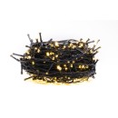 Immax 07755L LED Außenlichterkette Smart 40m 1x7,2W | 400LED | 2700K | IP44 - dimmbar, Timer, WiFi, Tuya, schwarz