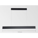 Immax 07157-B120X LED-Deckenpendelleuchte Neo Fino 1x40W | 2824lm | 2700-6500K | RGB - dimmbar, Fernbedienung, intelligent, schwarz