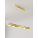 Immax 07157-G120X LED-Deckenpendelleuchte Neo Fino 1x40W | 2824lm | 2700-6500K | RGB - dimmbar, Fernbedienung, intelligent, gold