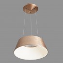 Italux 5356-840RP GB-3-LED Deckenleuchte Lunga 1x40W | 2200L | 3000K - goldbraun, weiß