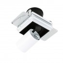 Italux GL7119-1/12W 3000K WH+BL Novum Trimless Single | 12W integrierte LED-Quelle | 810lm | 3000K