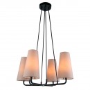 Italux MDM-3545/4 + BK LIGHT GR Pendelleuchte Pro 4x40W | E14