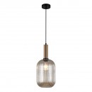 Italux PND-5588-1L-BRO+AMB Antiola | 40W E27