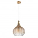 Italux PND-8014-1B-CNSH Pendelleuchte Sabres 1x60W | E27 - Messing, Champagne