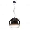 Italux PND-8332-300-CH Pendelleuchte Namelo 1x60W | E27 - chrom, rauchglas