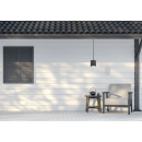Italux C4904/BK-9-LED Außen Pendelleuchte Sorano 1x6W | 3000K | IP44