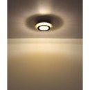 Globo JAYDEN 48042-12G LED Deckenleuchte | 12W LED | 470lm | 3000+4000+6500K