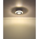 Globo JAYDEN 48042-12W LED Deckenleuchte | 12W LED | 470lm | 3000+4000+6500K