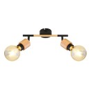 Globo 54031-2 Jorna 2x40W | E27 - braun, schwarz