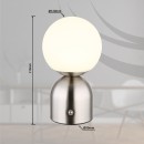 Globo 21006N LED Tischlampe JULSY | 2,5W integrierte LED-Quelle | 189lm | 2700/4000/6500K