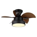 Globo 3670 LED Ventilator mit Licht KARI  | 22W integrierte LED-Quelle | 1660lm | 3000/4500/6000K | Ventilator
