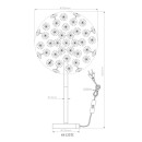Globo KATRINA 64135TC LED Tischlampe G9 | 350lm | 3000K