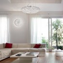 Ideal Lux 073 262 Deckenleuchte 9x40W King | G9 - gold