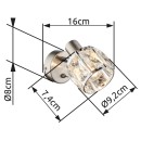 Globo 54356-1 Spotleuchte Kris 1x40W | E14