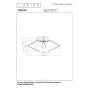 Lucide L251144261 Deckenleuchte TREVOR  E27