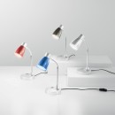 Luce Ambiente Design LDT055ARK-SILVER Tischlampe ARC E14 | mit Schalter