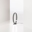 Luce Ambiente Design CLARKE-L LED Tischlampe CLARKE | 20W integrierte LED-Quelle | mit Schalter | schwarz