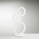 Luce Ambiente Design FREDY-L3 LED Tischlampe FREDY | 15W integrierte LED-Quelle | mit Schalter | weiß