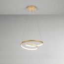 Luce Ambiente Design LIEVE-S-ORO  LED Pendelleuchte LIEVE | 30W integrierte LED-Quelle | Seilleuchte | gold