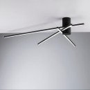 Luce Ambiente Design LED-SHANGHAI-PL3C NERO LED Deckenleuchte SHANGHAI | 27W integrierte LED-Quelle | schwarz