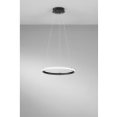 Luce Ambiente Design AXIS-S40-NER  LED Pendelleuchte AXIS | 29W integrierte LED-Quelle | Seilleuchte | schwarz