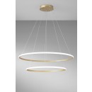 Luce Ambiente Design LED-AXIS-S8060-ORO LED Pendelleuchte AXIS | 56W integrierte LED-Quelle | Seilleuchte | gold