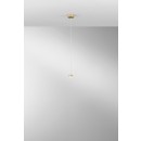 Luce Ambiente Design BASE-S-R1-ORO LED Pendelleuchte BASE | 4W integrierte LED-Quelle | gold