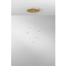 Luce Ambiente Design BASE-S-R5-ORO  LED Pendelleuchte BASE | 20W integrierte LED-Quelle | gold