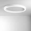 Luce Ambiente Design DEMOS-PL120-BCO LED Deckenleuchte DEMOS | 120W integrierte LED-Quelle | weiß