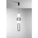 Luce Ambiente Design INKAS-S4-NER  LED Pendelleuchte INKAS | 36W integrierte LED-Quelle | Seilleuchte | schwarz