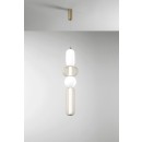 Luce Ambiente Design INKAS-S4-ORO LED Pendelleuchte INKAS | 36W integrierte LED-Quelle | Seilleuchte | gold