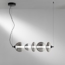 Luce Ambiente Design KEMET-S5 LED Pendelleuchte KEMET | 40W integrierte LED-Quelle | Seilleuchte | schwarz