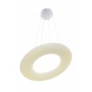LEDKO 00212 LED Hängeleuchte Deckenleuchte Donut 1x44W|3000K - weiß